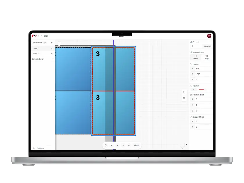 Casepacking Configurator voor KV Techniek